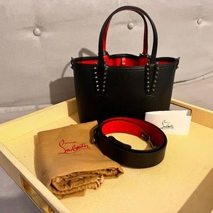 Louboutin Mini Spike Satchel
